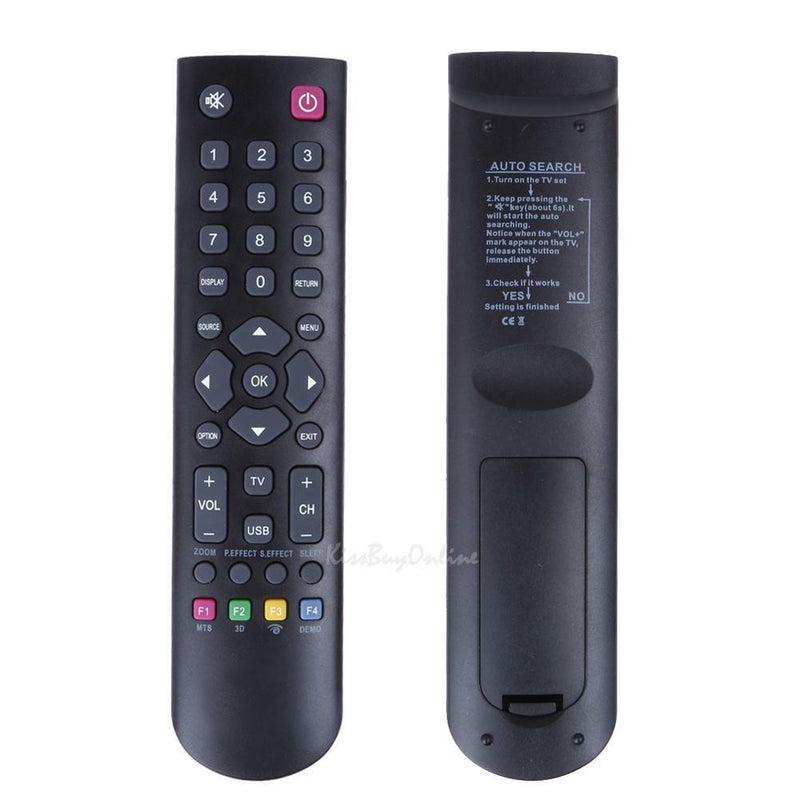 Black Replacement Remote Control for TLC-925 TCL LCD LED Smart TV
