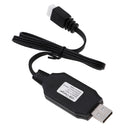 RC USB Fast Charging Cable for WPL B14K B24K C14K C24K B16K B36K RC Battery