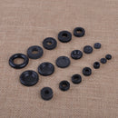 125PCS 18Size Auto Rubber Grommet Assortment Sealing Gasket O-ring Kit Car Truck