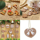 17Pcs Animal Snowflake Biscuits CHRISTMAS Hand Made Polymer Clay