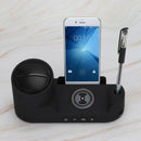 Desktop Speaker QI Wireless Fast Charger Bluetooth Speaker Wireless Charger