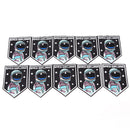 Embroidery sew iron on patch astronaut badge transfers cloth fabric applique 3C