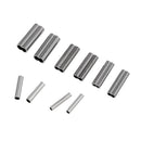 500Pcs Fishing Crimps Sleeves Full Size Kit Leader Rigging Tackle Connector