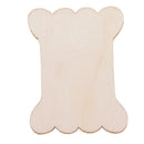 20pcs Wood Bone Shape Floss Bobbins Embroidery Thread Organizer Bobbin Card