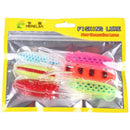 6pcs/lot Squid Jigs Silicone Fishing Lure Soft Bait Octopus Fishing Tack_