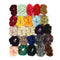 50x Womens Velvet Hair Bands Elastic Strong Hold Hair Accessories Scrunchie
