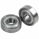 607Z 7 x 19 x 6mm Double Shielded Deep Groove Ball Bearings 5 Pcs
