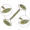 Natural jade stone face massager rollers spa LJead neck body facLJl tools  LJ