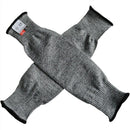 New Grey Cut Heat Resistant Sleeves Arm Guard Protection Armband Gloves Wor