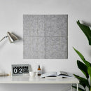 2 Pieces Hanging Message Board Felt Memo Photo Display School Pinboard Decor