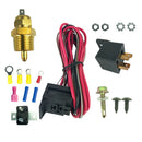Electric Fan Wiring Install Kit Complete Thermostat 50 Amp Relay 185 SBC BB