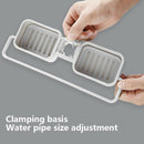 Kitchen Sink Faucet Sponge Soap Storage Organizer Cloth Drain Rack Holder NT Gw