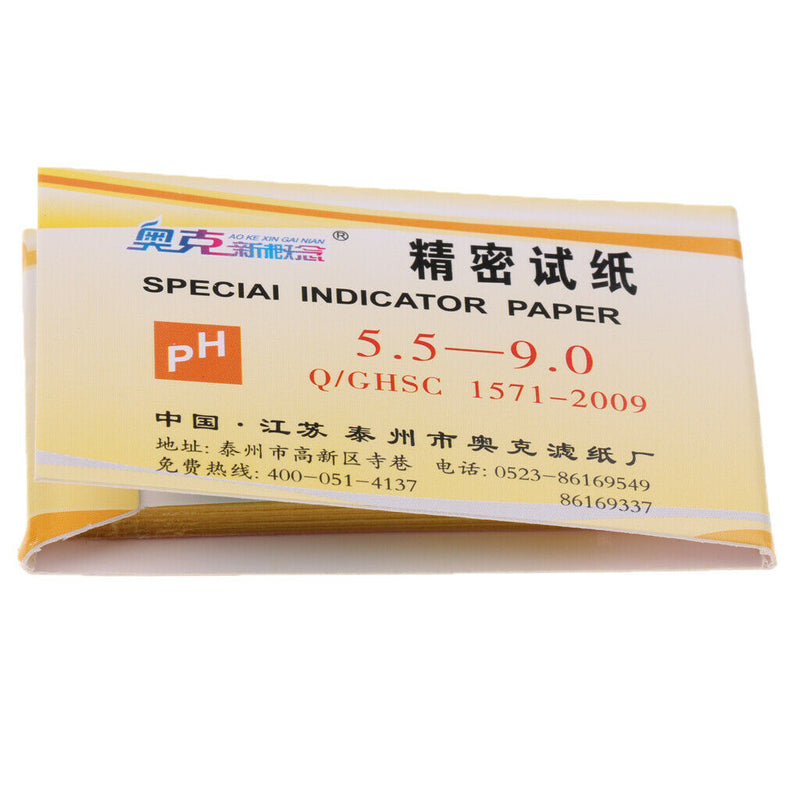 20 Pack, pH Test Strips, Universal 5.5-9.0 Scale, Made of Premium Litmus Paper,