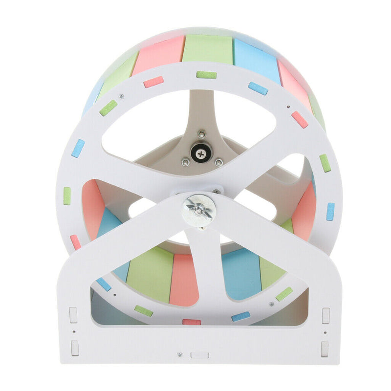 Hamster Chinchilla Small Animals Silent Running Exercise Wheel Toys Colorful