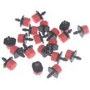 20X Adjustable Micro Drip Irrigation System Watering Sprinklers Garden SuppliesR