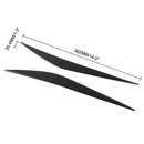 Front Carbon Fiber Headlight Eyebrows Eyelid Cover Protector Fit for  F30