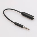 5Pcs 3.5mm Male to Female Earphone Audio Plug Headphone Extension Cable