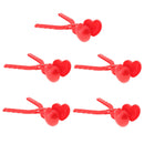 5x Heart Shaped Snow Ball Maker Kids Child Beach Sand Mold Outdoor Snowball