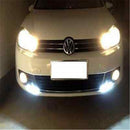 2x Super Bright Waterproof 12V COB White Car LED Light for DRL Fog Driving Lamp^