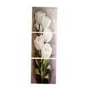 Floral Canvas Art Tulip Flower Wall Painting Bedroom 3 Panels Print Decor