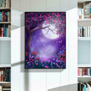 5D DIY Moon Tree Diamond Painting Full Drill Embroidery Cross Stitch Kits