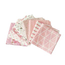8Pcs 50*50CM Pure Cotton Fabric DIY handmade Patchwork Cloth Group Plain Weave
