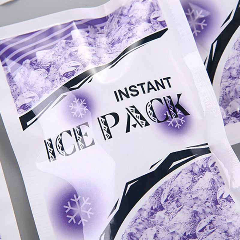 Instant Cold Pack Disposable Ice Packs Sports Injuries Pain Relief FirstTOCA