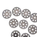10PCS 20mm Diamond Cutting Metal Grinding Wheel Disc for Drill Rotary Tool 99 LJ