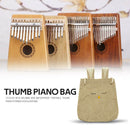 10/17 Keys Kalimba Storage Bags Cute Thumb Piano Sanza Mbira Shoulder Bags A