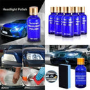 30ML 9H Hardness Auto Car Headlight Restorer Repair Liquid Polish Cleaning Tool