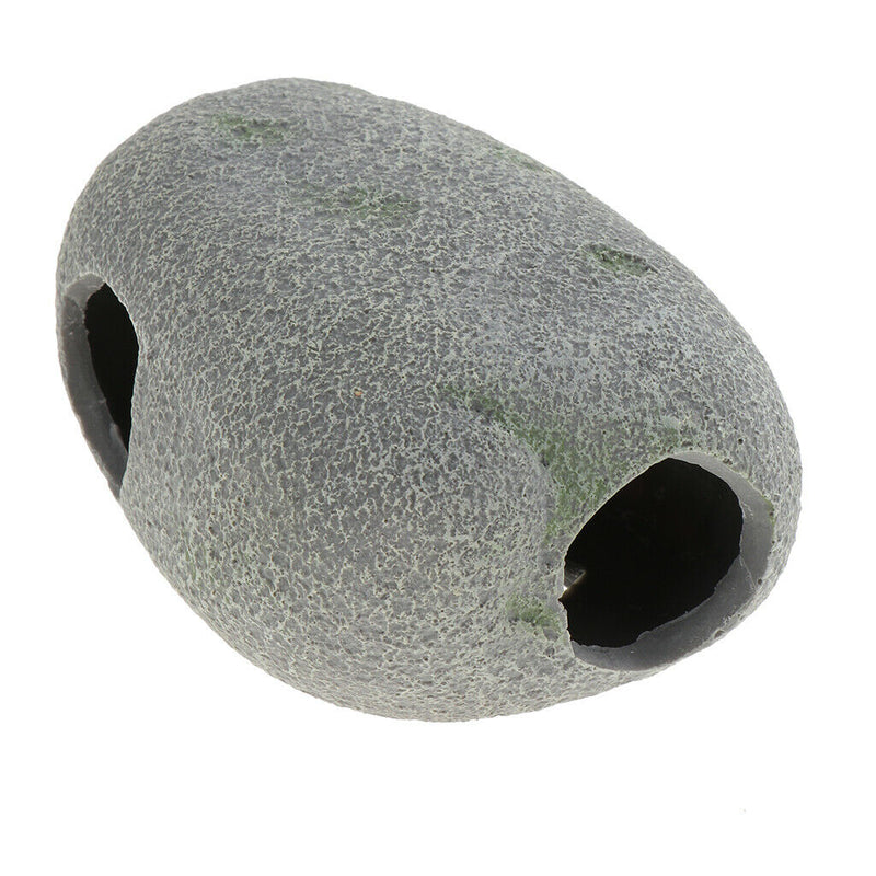 Reptile Stone Cave Lizards Turtle Basking Platform for Aquarium Terrarium L