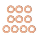 10pcs Replacement Fuel Injection Gasket Washers For Volvo S60 S80 V70 XC90