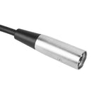 3pin XLR Male to 3.5mm TRS Male Cable Audio Adapter Cable Metal Connector