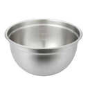 Stainless Steel Mixing Bowls 21.5cm Making Cake Bread Dough Sauces 12cm High