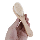 Eco-Friendly Comfortable Baby Goat Hair Brush and Comb Set for Newborns ToddleME
