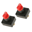 2Pcs Plastic 100A Power Master Disconnect Rotary Cut Off Switch Car Truck