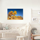 5D DIY Full Drill Diamond Painting Yellow Tree Embroidery Mosaic Kit Decor