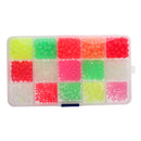 1 Box Multi Color Oval Glow Rig Beads Sea Fishing Lure Floating Tackles