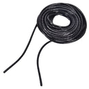 6mm Outside Dia 17M PE Polyethylene Spiral Cable Wire Wrap Tube Black FX