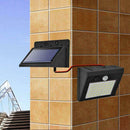 60LED Solar Split Wall Lamp Motion Sensor Separate Garden Light (One Mode) A