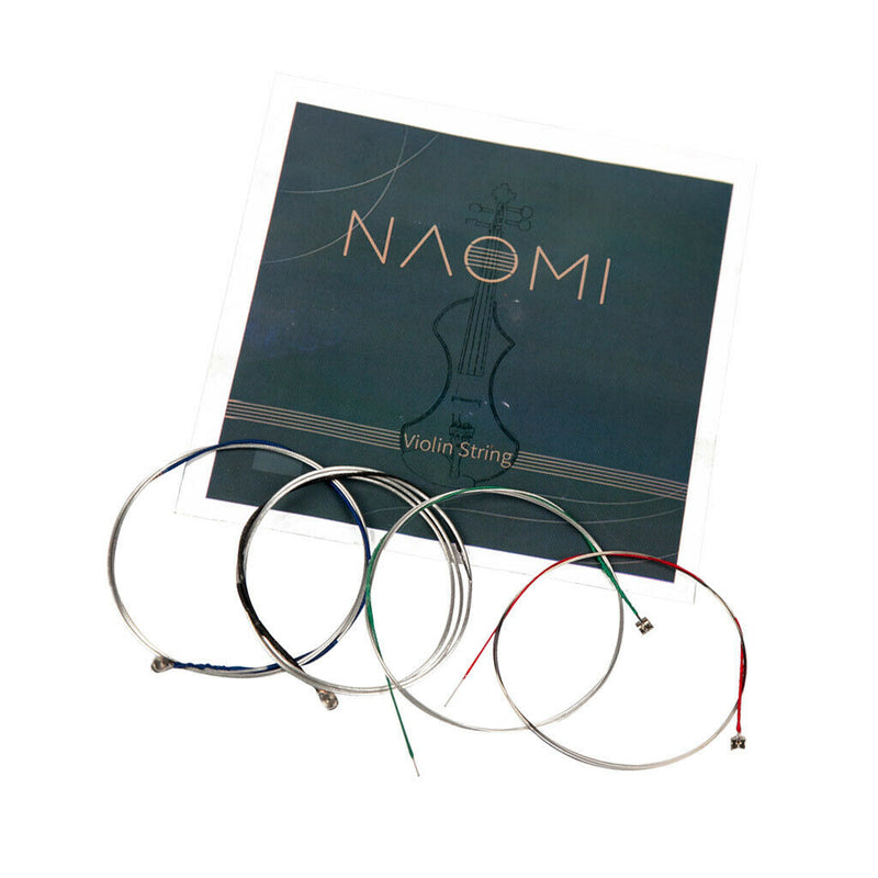 1 Set Of 4/4 3/4 Nickel String Violin Unique Gift For
