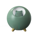 Aromatherapy Spray Desktop Air Humidifier Cute Pet Aroma Diffuser (Green)