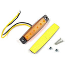 20x 3.8" Amber 6 LED Side Marker Indicator Lights Lamp Trailer 24V Yellow