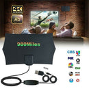 980 Miles 4K Digital HDTV Indoor TV Antenna with Amplifier Signal Booster T G5T9