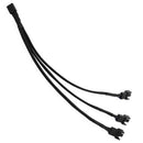 4 Pin One Minute and Three Fan Interface Extension Cable, Computer CPU 4PIN R4T9