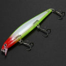 1PCS Minnow Fishing Lure 11CM 13G Pesca Hooks fish Wobbler Tackle Crankbait