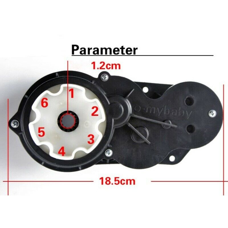 570 Children'S Electric Car High-Speed Gearbox Motor 12V 27000Rpm Motor wit A6B6