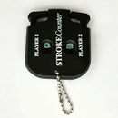 Golf Square Scorer Golf Double-Sided Small Scorer Golf Counter Key Chain I8C1