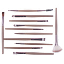 12 PCS Pro Makeup Brushes Cosmetic Set Eyeshadow Face Brush Starter ToolBX