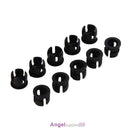 50PCS Practical 5mm Plastic Black LED Clip Holder Display Panel Bezel Mounts